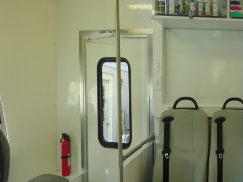 Tour of Healthy Pet Mobile Vet's mobile veterinary clinic.