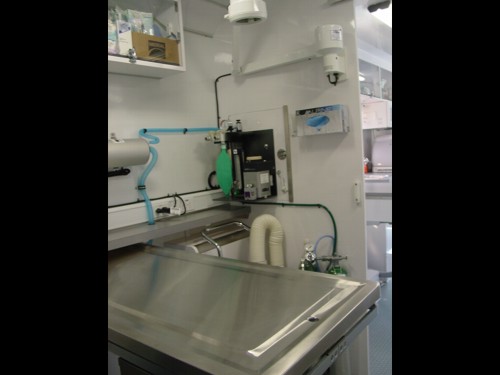 Tour of Healthy Pet Mobile Vet's mobile veterinary clinic.