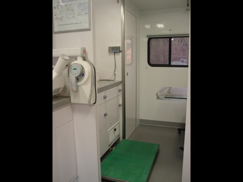 Tour of Healthy Pet Mobile Vet's mobile veterinary clinic.